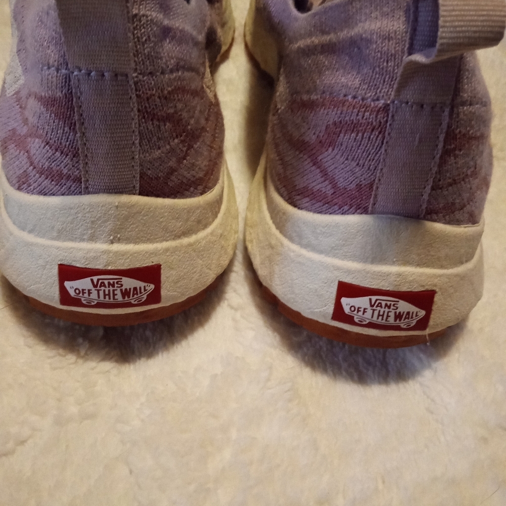 Vans Off The Wall Adult Sz11 Lavender Sneakers - Picture 4 of 4